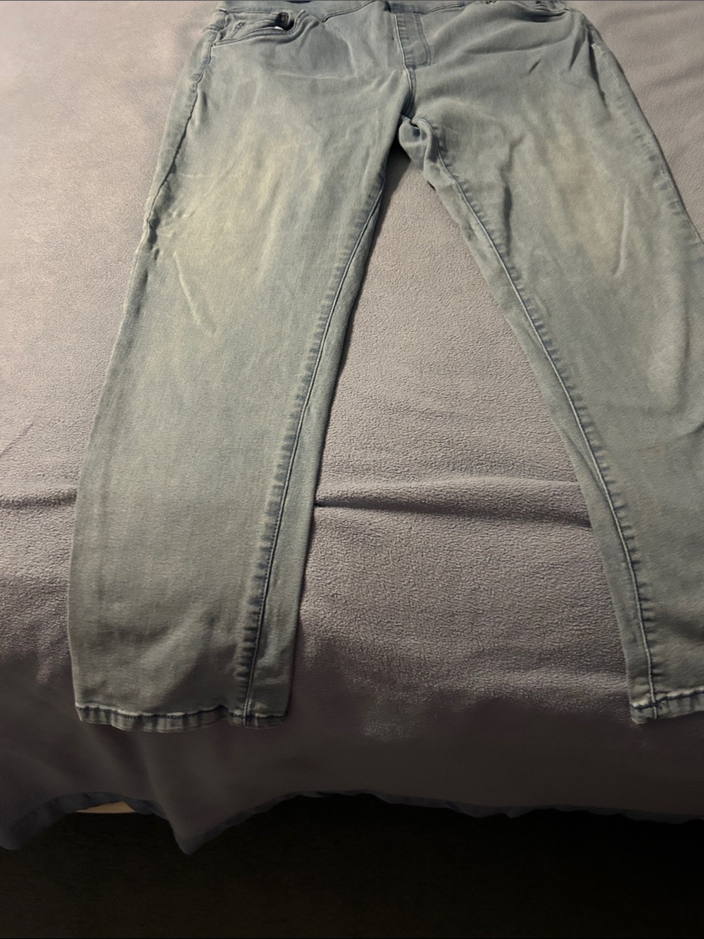 Blair Women’s Washed Light Blue Straight Jeans